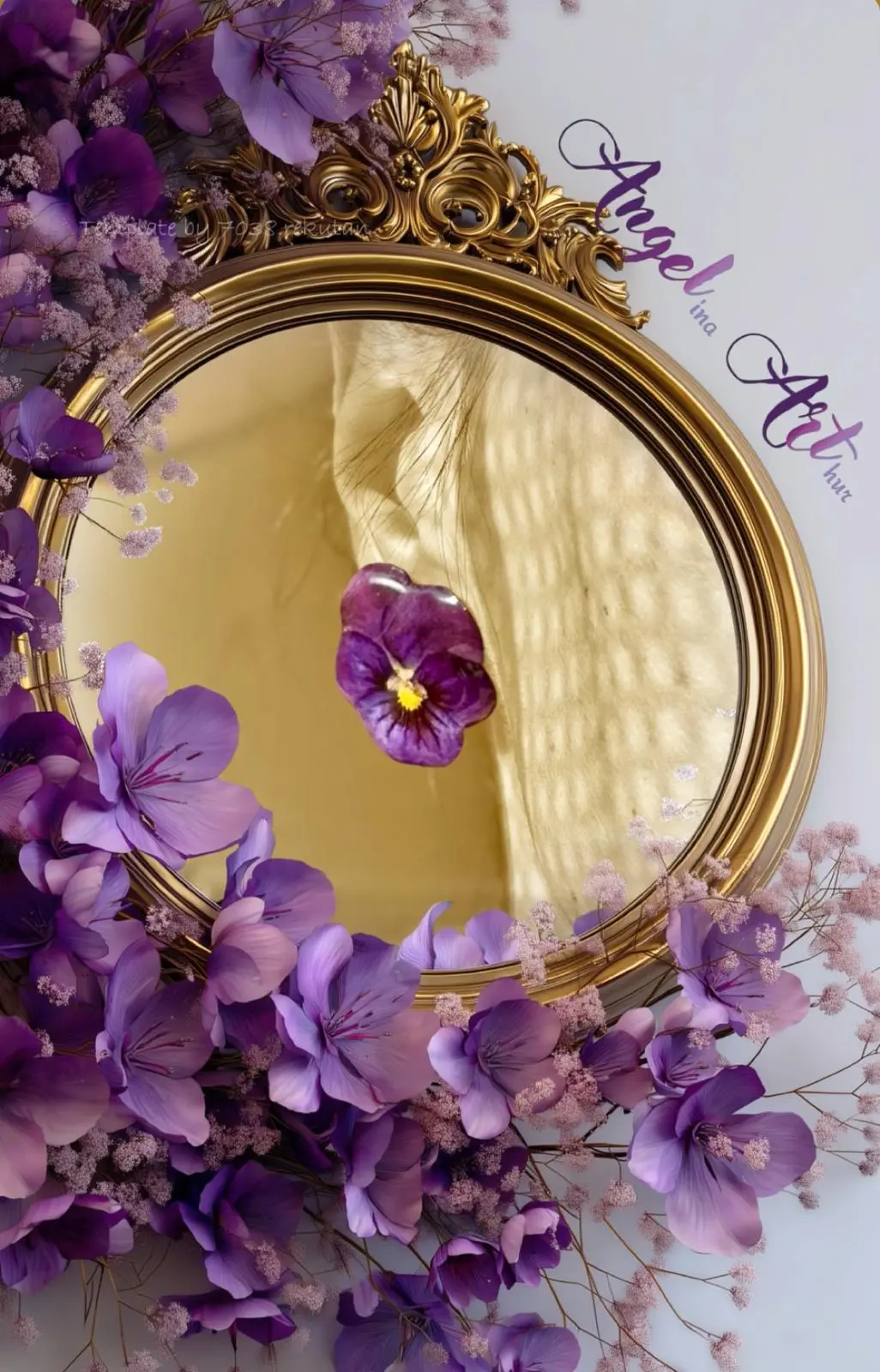 pensée-dans-le-miroir-AngelArt